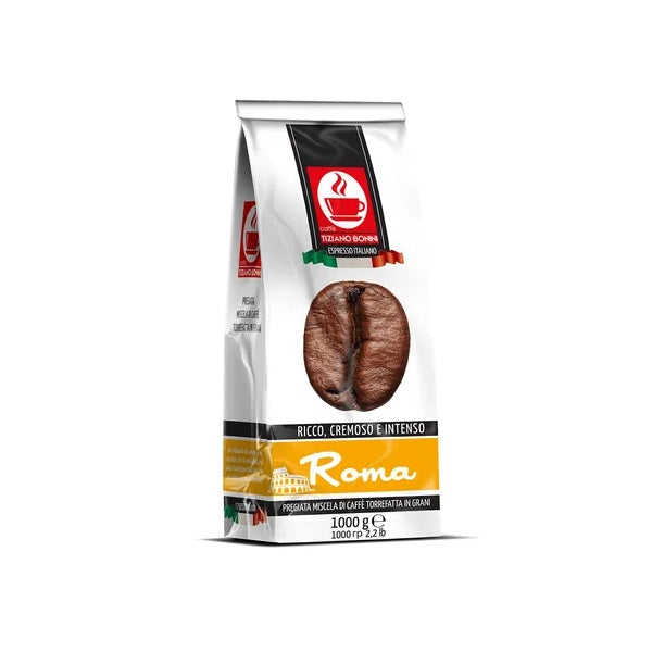 Roma Café en Grains Torréfiés 1kg - BONINI