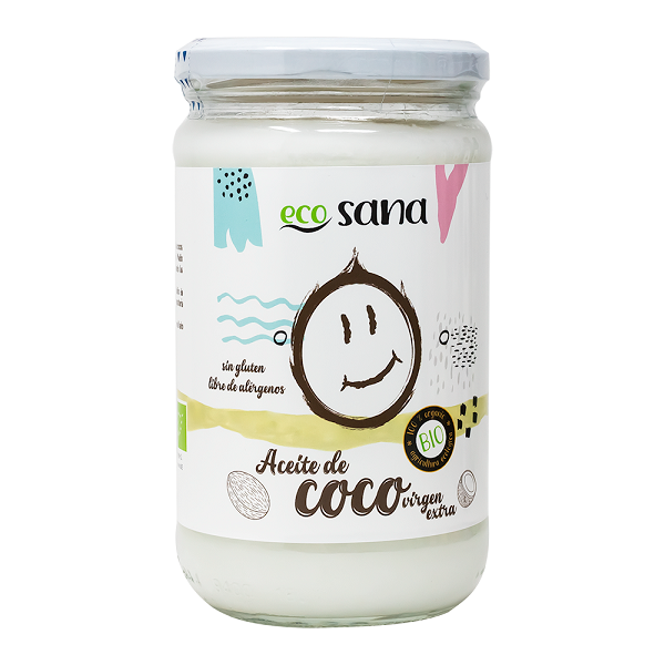 Huile de Coco Extra Vierge, BIO - ECOSANA