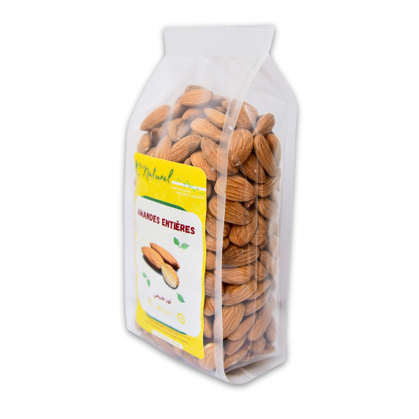 Amandes entières naturelles, لوز طبيعي - C'Naturel