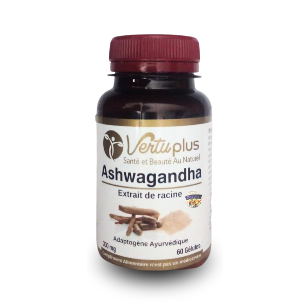 Ashwagandha, 60 Gélules - VertuPlus