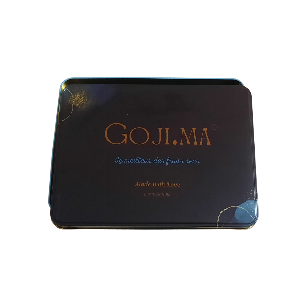 Boite métallique pour Fruits secs - بوكس للفواكه المجففة Maroc vente en ligne epicerie Fine