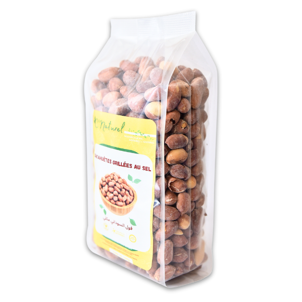 Cacahuètes grillées au sel, فول السوداني مكلي - C'Naturel