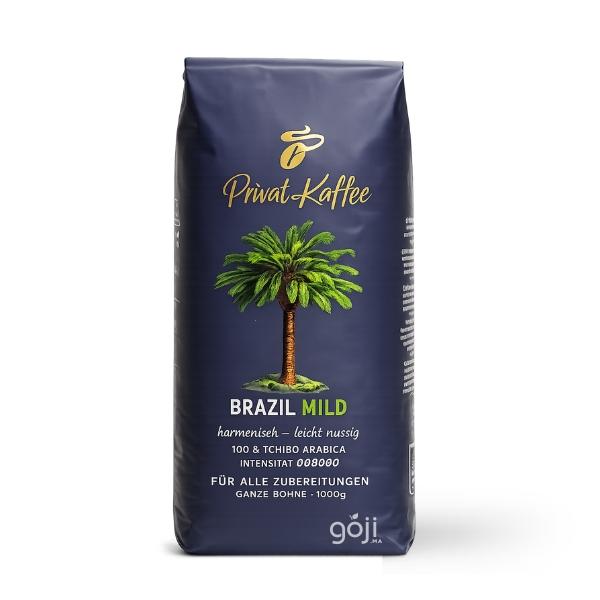 Café en grains Privat Kaffee Brazil Mild (2/6), 1kg - TCHIBO