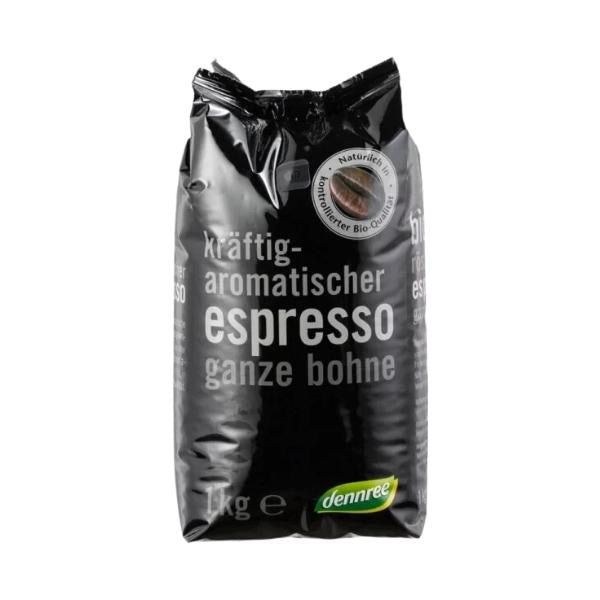 Café en grains Bio Espresso, 1kg - DENNREE