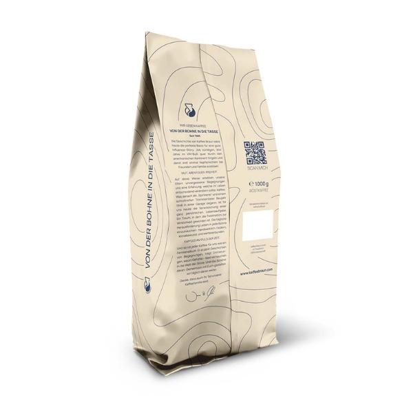 Café en grains Festtagskaffee (3/5), 1kg - KAFFEE BRAUN