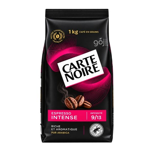 Café en grains espresso INTENSE (9/13), 1kg - CARTE NOIRE