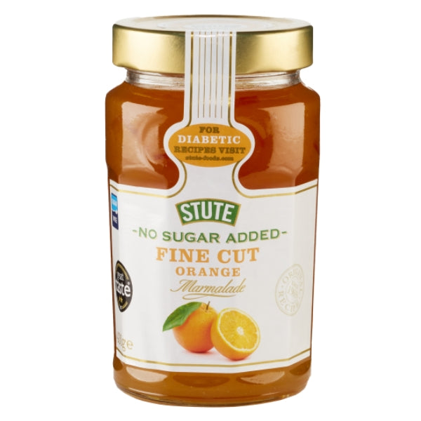 Confiture d'Oranges finement coupées sans sucre ajouté, 430g - STUTE
