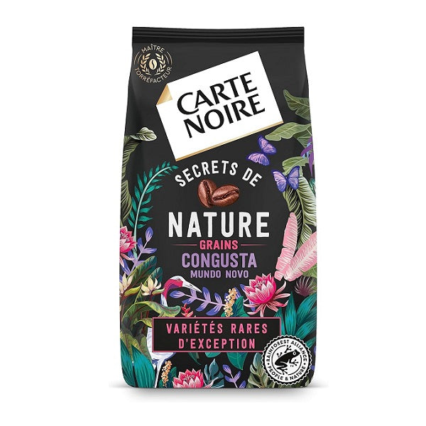 Café en grains Secrets de Nature Congusta & Mundo Novo, 1kg - Carte Noire