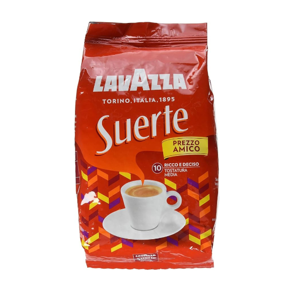 Café Suerte en grains intensité 10/10, 1kg – LavAzza