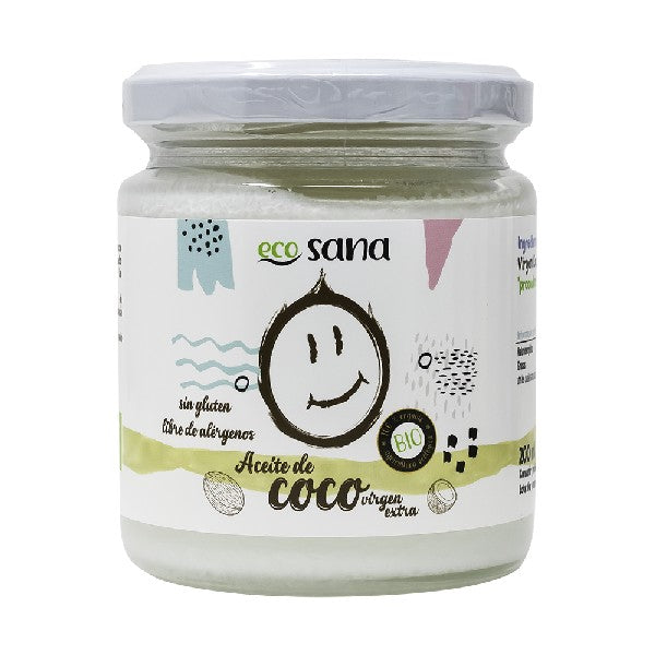 Huile de Coco Extra Vierge, BIO - ECOSANA
