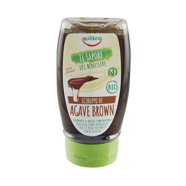 Sirop d'Agave brun bio, 350g - Équilibra
