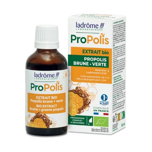 Extrait de Propolis brune + verte bio, 50ml - LADRÔME