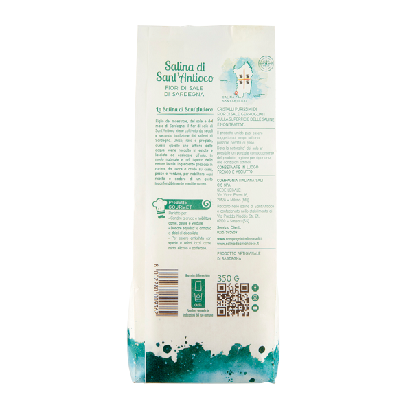 Fleur de sel de Sardaigne, 350g - Salina di Sant'Antioco