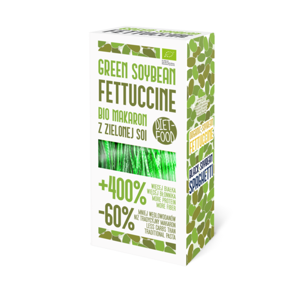 Fettuccine Soja Verte, 200g - DIET FOOD