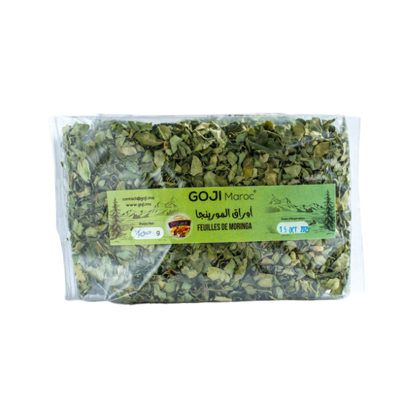 Feuilles de Moringa séchées - أوراق مورينكا جافة Maroc vente en ligne epicerie Fine