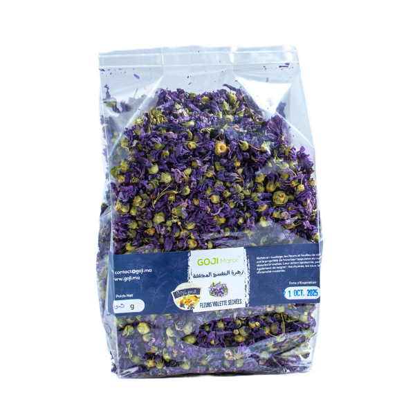 Fleurs violette séchées - زهرة البنفسج المجففة Maroc vente en ligne epicerie Fine