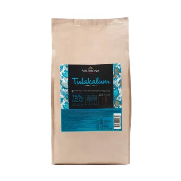 Fèves de chocolat noir Tulakalum 75% - VALRHONA