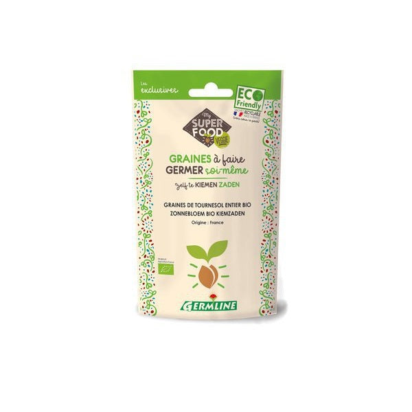 Graines de tournesol entier bio à germer - GERMLINE