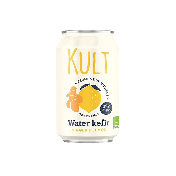 Canette Kefir Gingembre Citron - KULT Maroc vente en ligne epicerie Fine