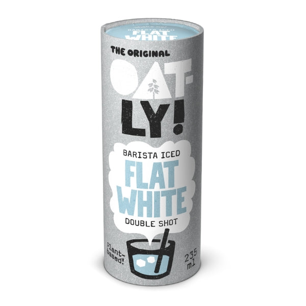 Boisson à l’avoine Barista Iced Flat White, 235ml - OATLY