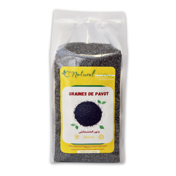 Graines de pavot, بذور الخشخاش - C'Naturel