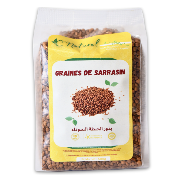 Graines de Sarrasin, بذور الحنطة السوداء - C'Naturel