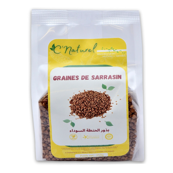 Graines de Sarrasin, بذور الحنطة السوداء - C'Naturel