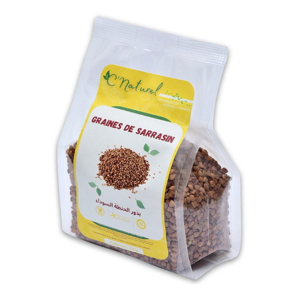 Graines de Sarrasin, بذور الحنطة السوداء - C'Naturel