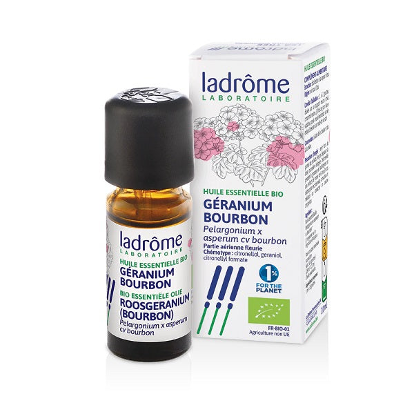 Huile Essentielle de Géranium bourbon, 10ml - LADRÔME Maroc vente en ligne epicerie Fine