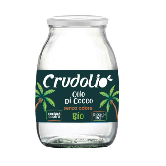 Huile de Coco Bio 1 litre - Crudolio