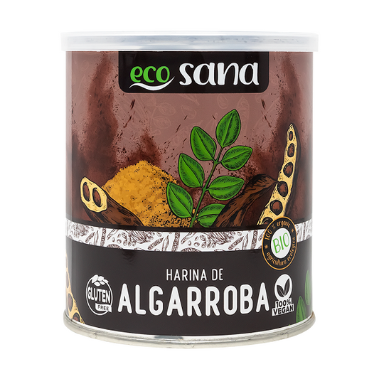 Farine de Caroube BIO sans gluten, 350g - ECOSANA