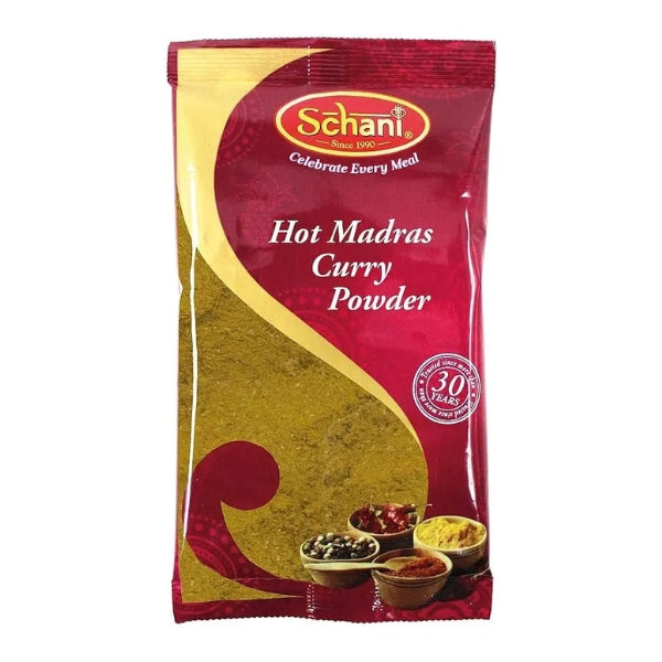 Poudre de curry Madras épicée, 400g - SCHANI