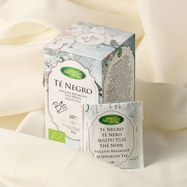 Infusion Thé noir English Breakfast bio, 20unités - ARTEMIS Maroc vente en ligne epicerie Fine