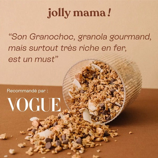 Granochoc, Granola Boost Fer, 250g - JOLLY MAMA