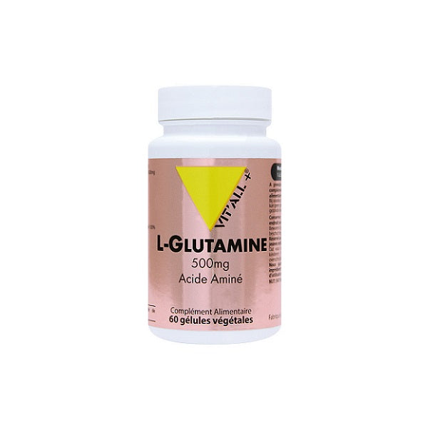 L-Glutamine BIO , 60 gélules - Vital Plus Maroc vente en ligne epicerie Fine