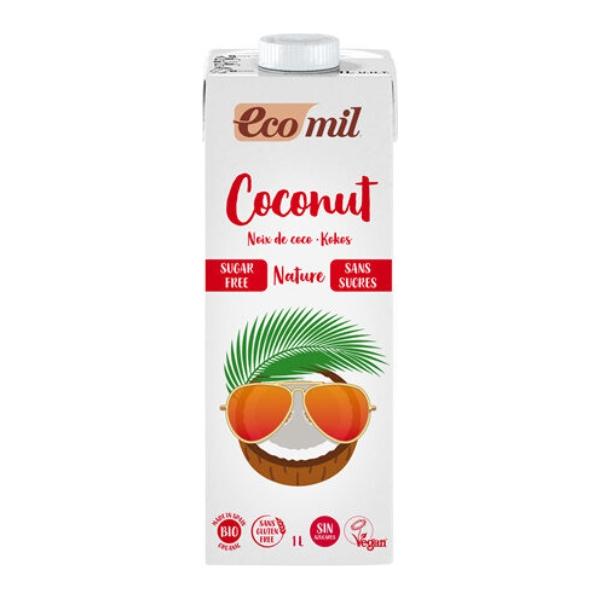 Lait de coco Nature sans sucre - ECOMIL