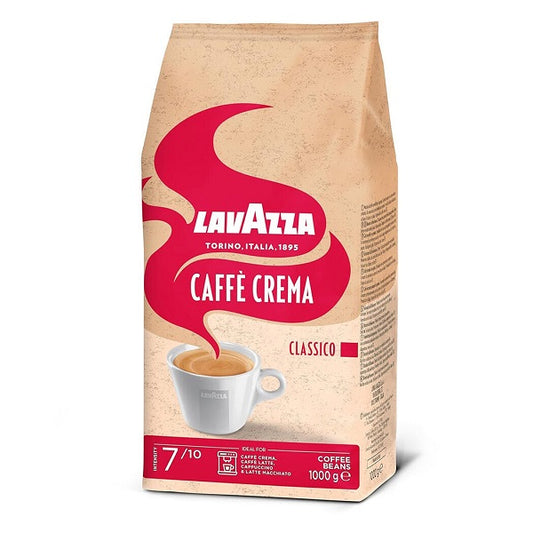 Café Crème CLASSICO en grains, 1Kg  (7/10) – LavAzza