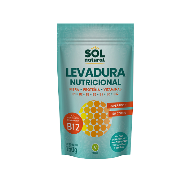 Levure nutritionnelle à la vitamine B12 - SOL NATURAL
