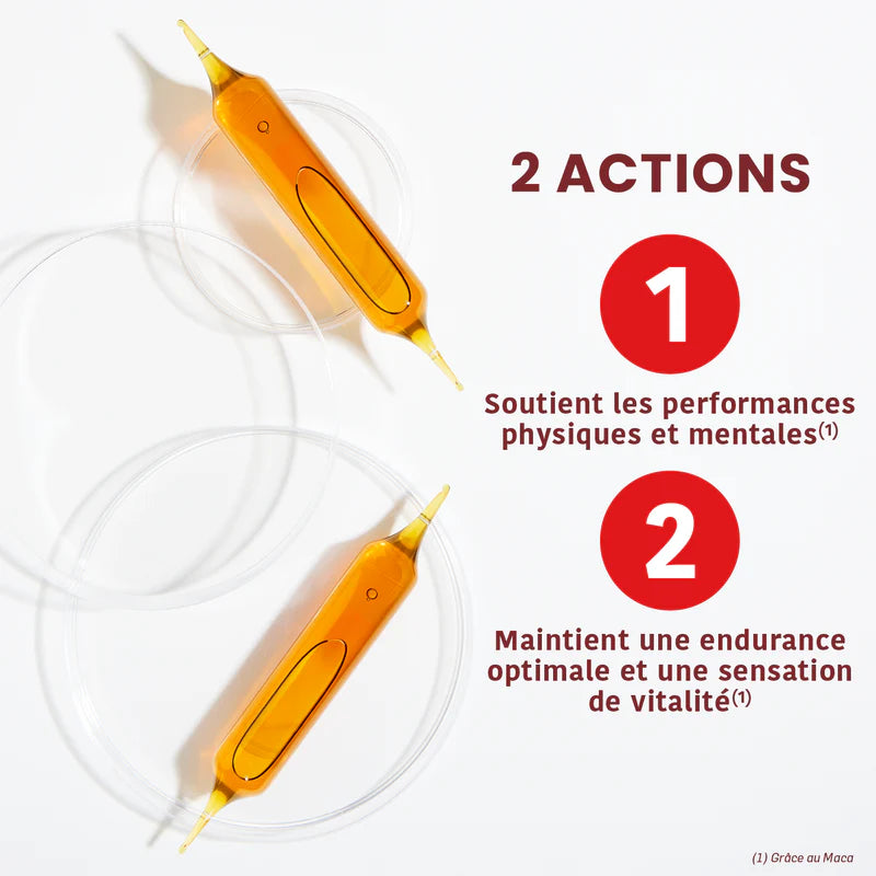 Moringa Maca Bio, 20 ampoules - SANTAROME BIO