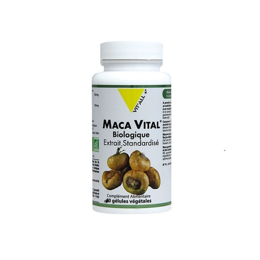 Maca Vital BIO  30 Gélules - Vital Plus Maroc vente en ligne epicerie Fine