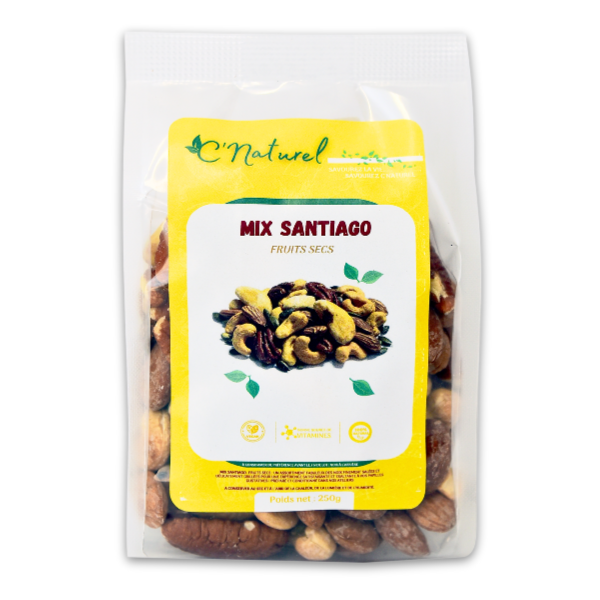 Mix Santiago, Fruits secs - C'Naturel