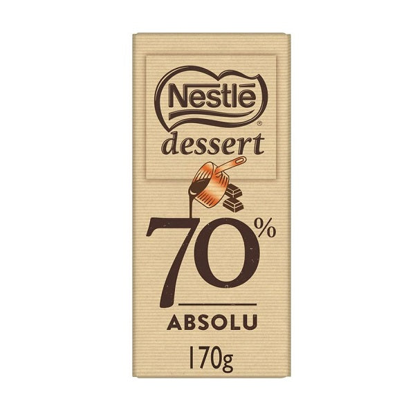 Chocolat dessert noir à 70% absolu - Nestlé