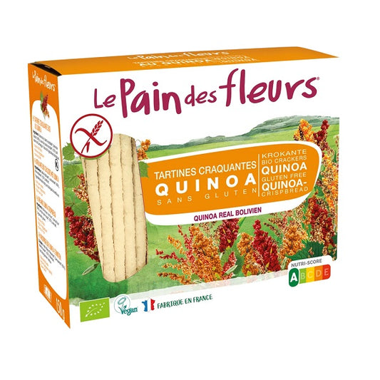 Tartines Craquantes Bio au Quinoa - LE PAIN DES FLEURS