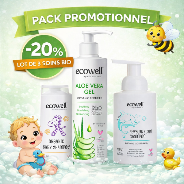 Pack Bébé & Enfant Bio Ecowell – Soins Doux & Naturels