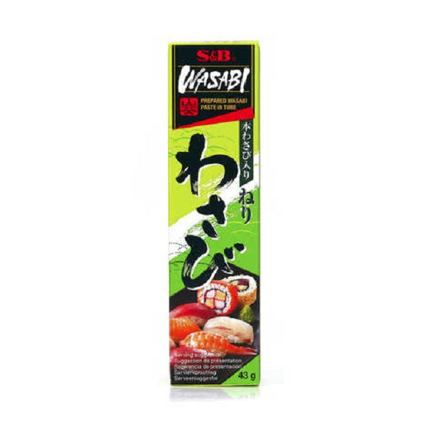 Pâte de wasabi en tube - S&B Selected Spices