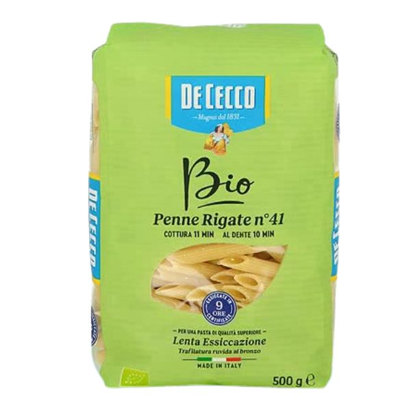 Pâtes Penne Rigate N.41, 500g - DE CECCO