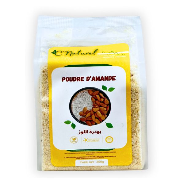 Poudre d'amandes, دقيق اللوز - C'Naturel