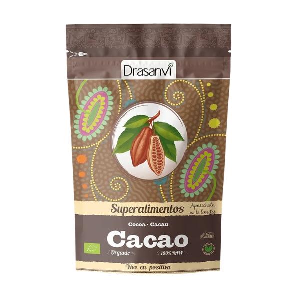 Poudre de cacao BIO sans gluten, 175g - DRASANVI