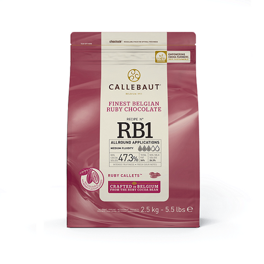 Chocolat Ruby RB1 à 47,3% - Callebaut