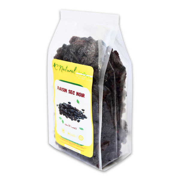 Raisins secs noirs, الزبيب الأسود - C'Naturel
